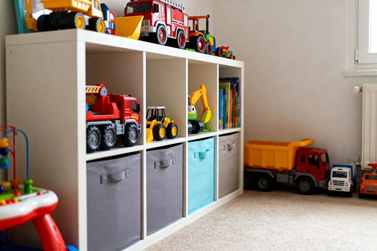 Storing toys : 15 smart ideas to organize and declutter